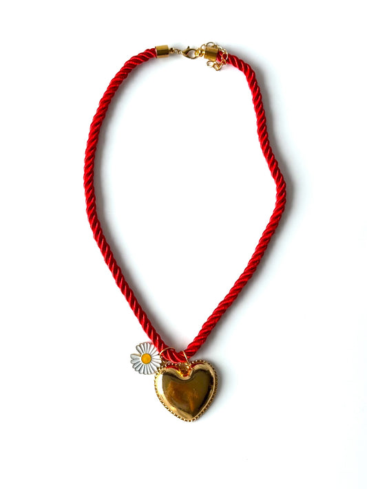 Collar de corazón #6