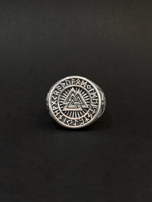 Anillo de hombre en acero vikingo #795