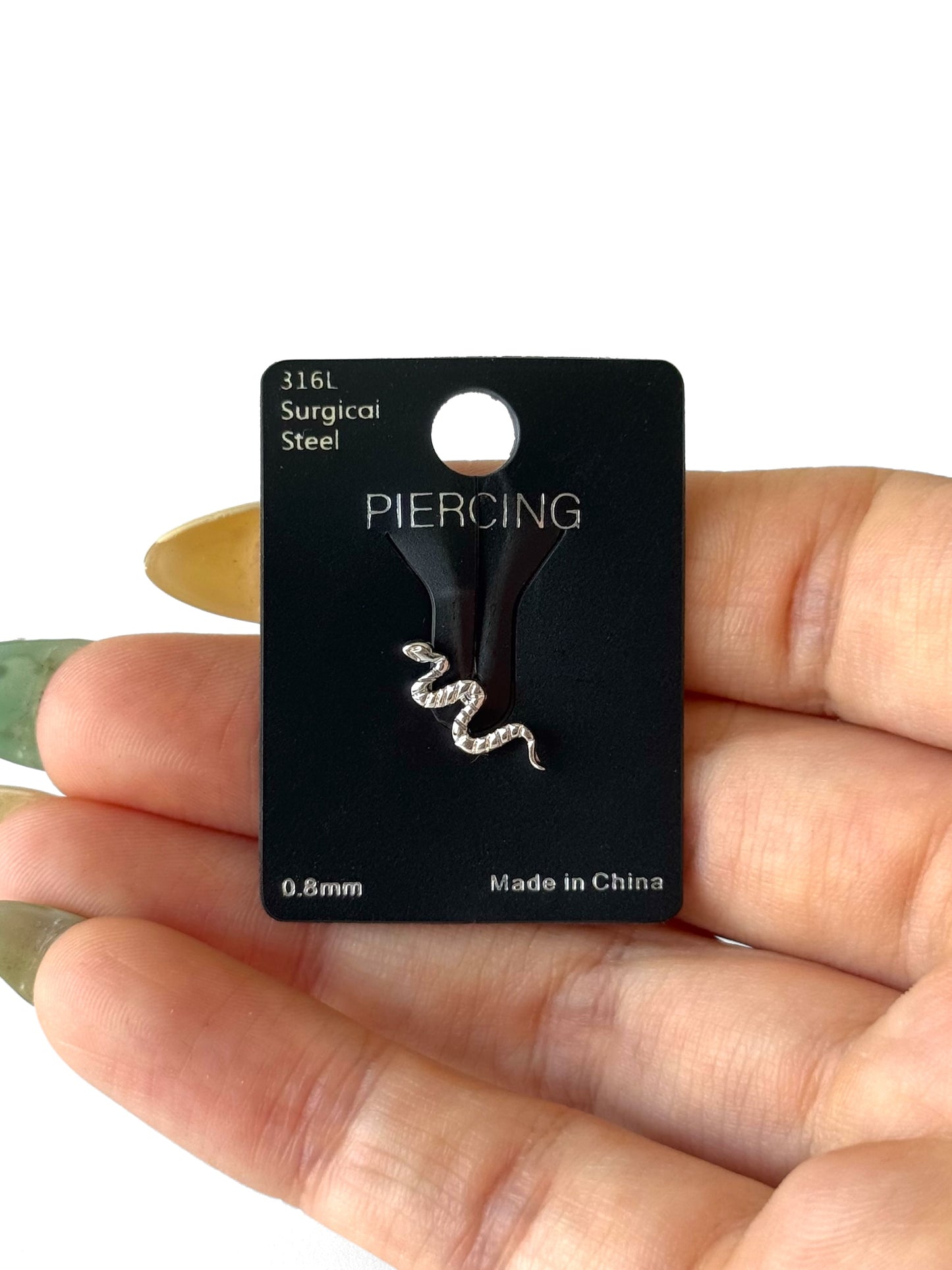 Piercing Acero_Recto #15