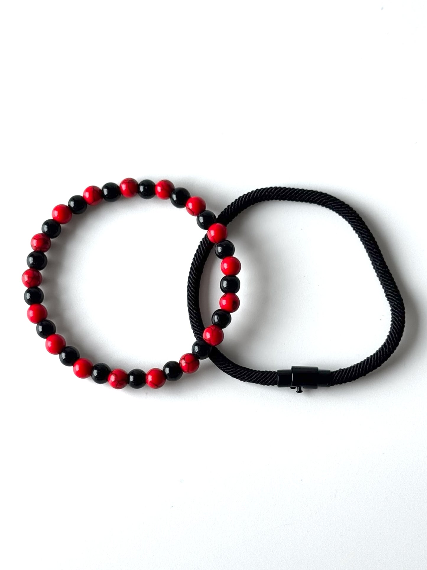 Pulsera roja para hombre #4