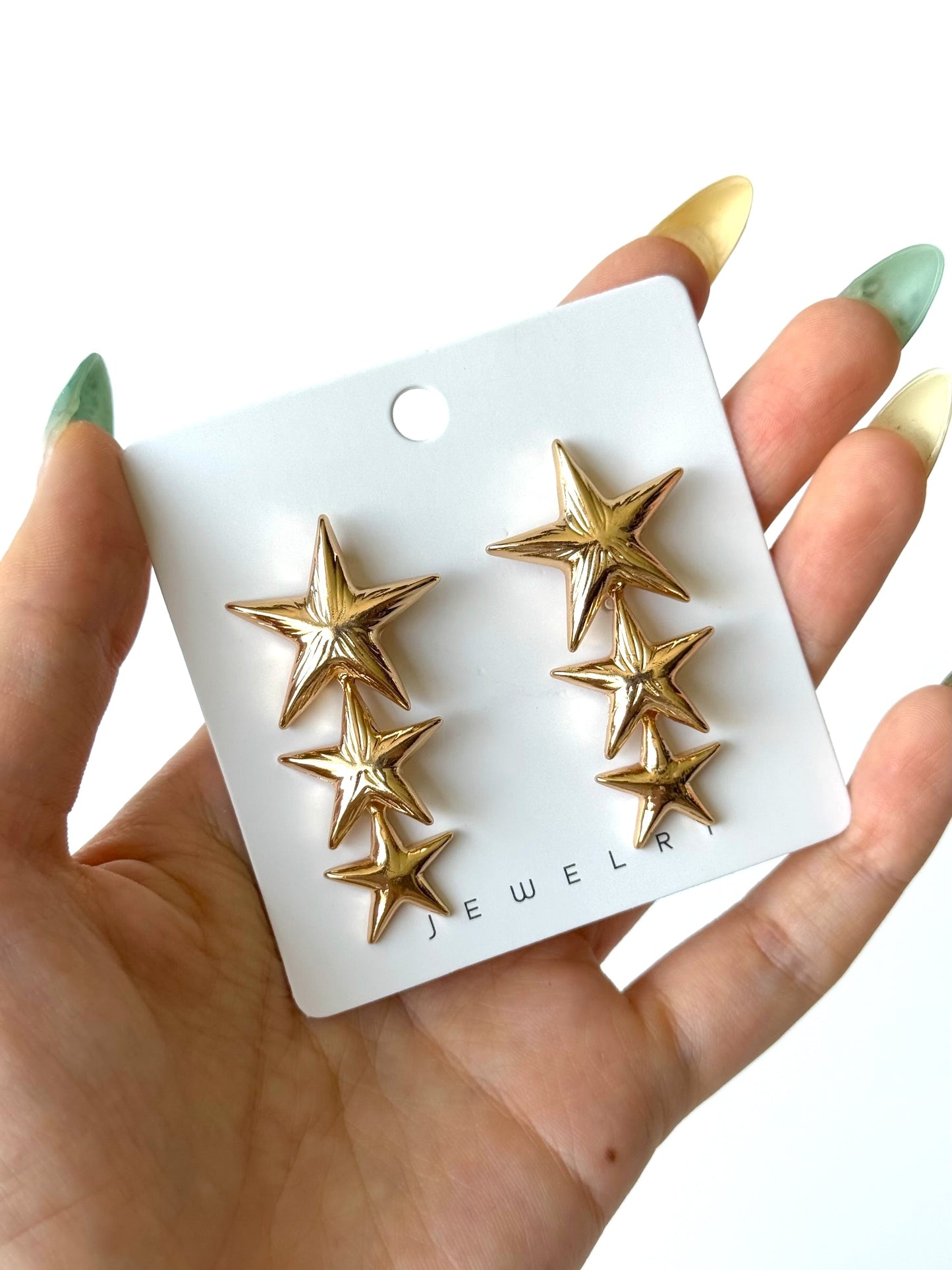 Aros de fantasía #994 dorado