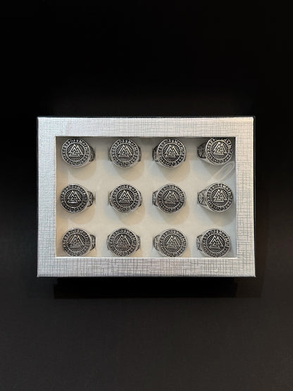 Anillo de hombre en acero vikingo #795