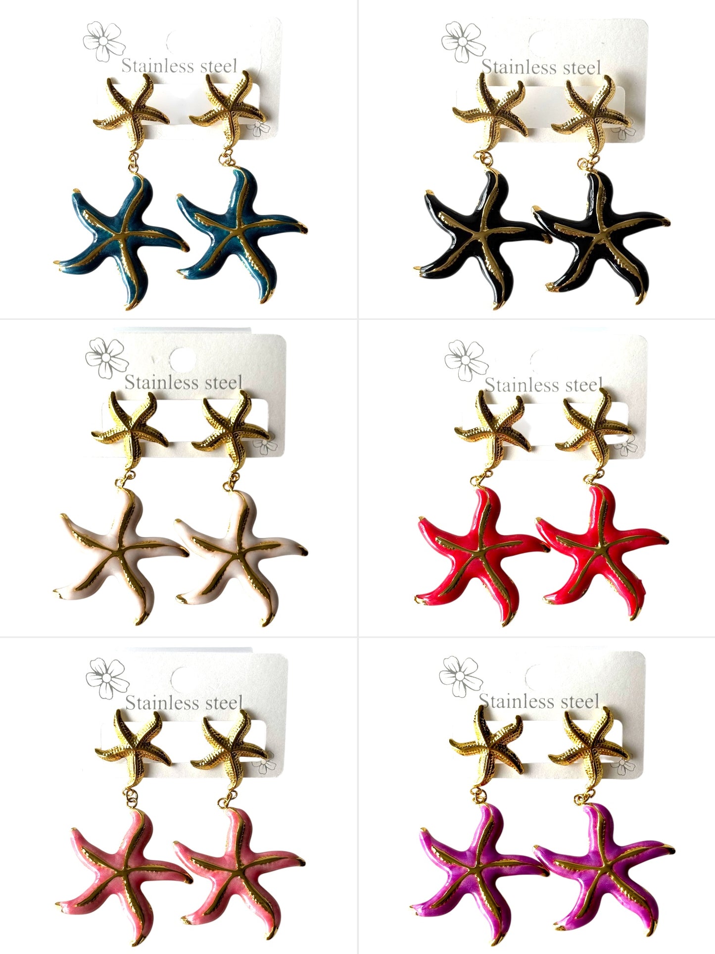 Aros de acero modelo #85617 (6 unidades)