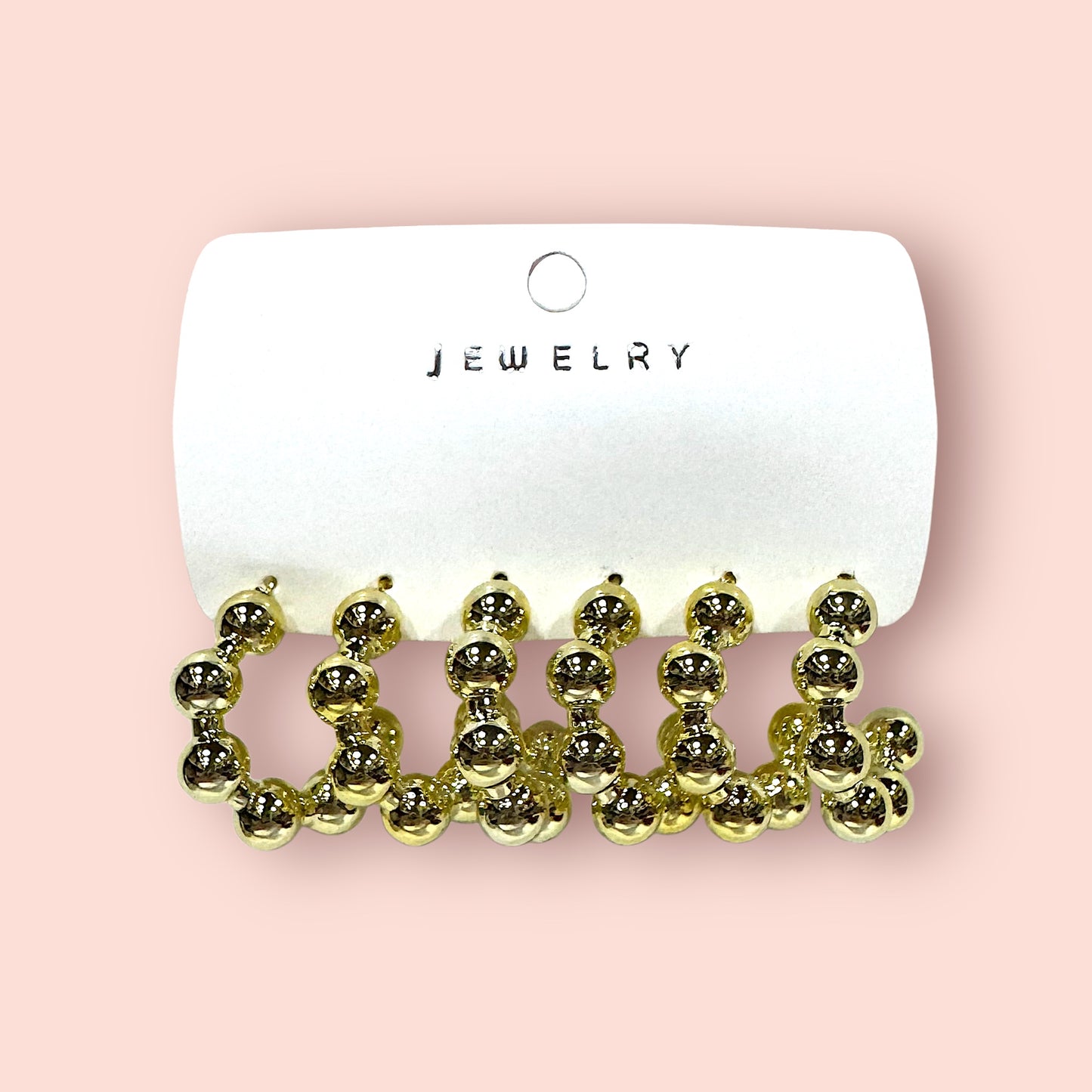 Oferta aros de fantasía #Dorado