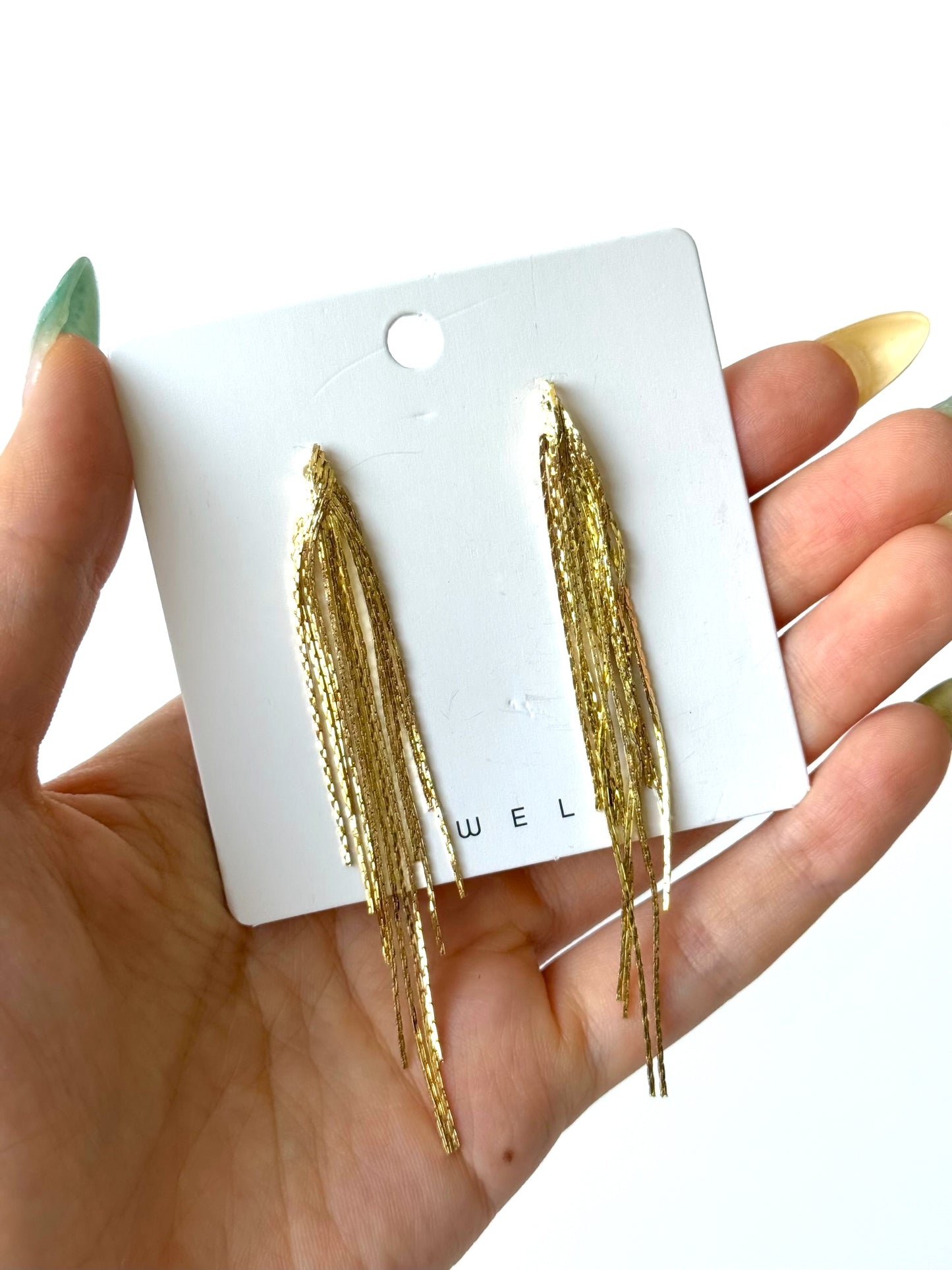 Aros de acero modelo #1017 dorado