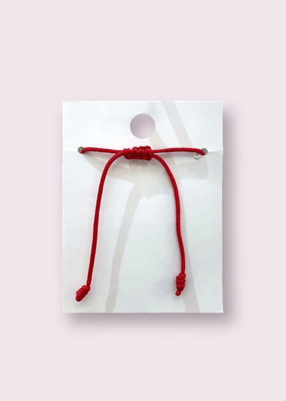 Pulsera de 7 nudos modelo #253 corazón