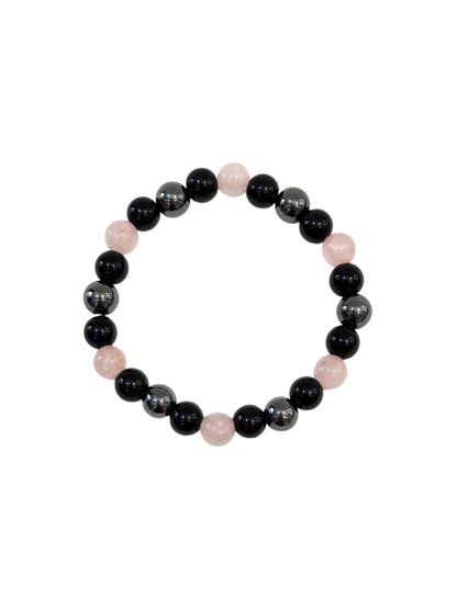 Pulsera Elasticada #Piedra Falsa 8mm