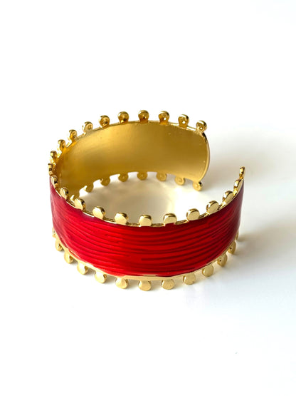 Pulsera Esclava #1422 rojo