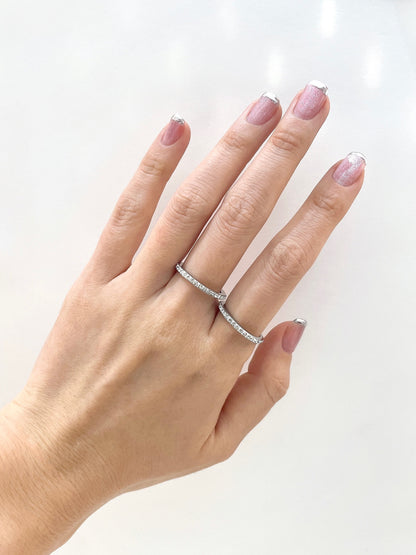 #41 ARGOLLA STRASS LISO P