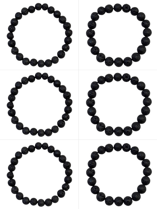 Pulsera Elasticada #Pulsera volcánica 2 grosor