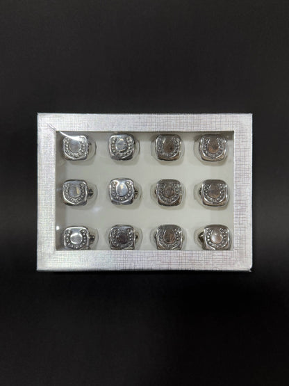 Anillo de hombre en acero vikingo #571