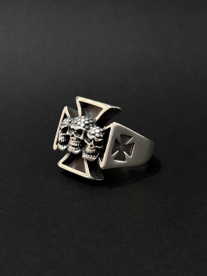 Anillo de hombre en acero vikingo #792