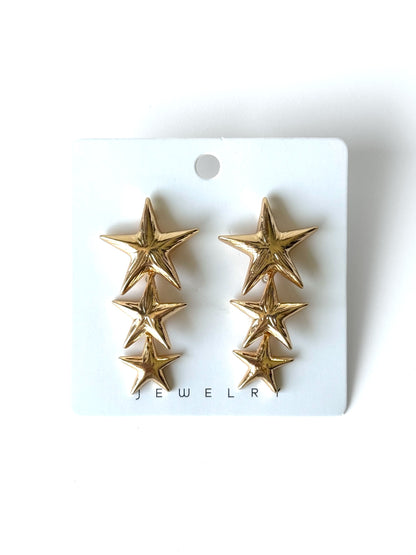 Aros de fantasía #994 dorado