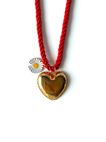 Collar de corazón #6