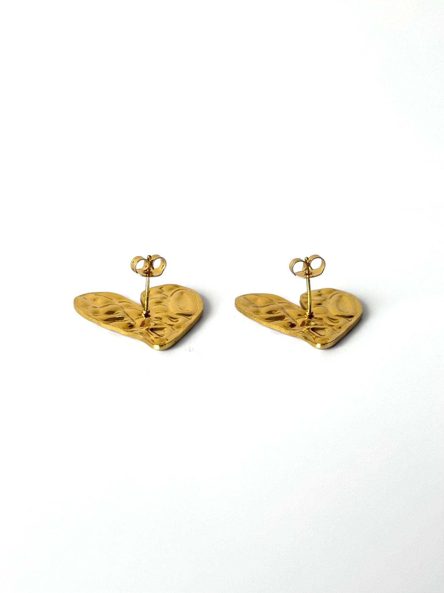 Aros de acero modelo #921 dorado