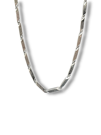 #Ap jesus Collar Hip Hop_Plateado Jesus A-11