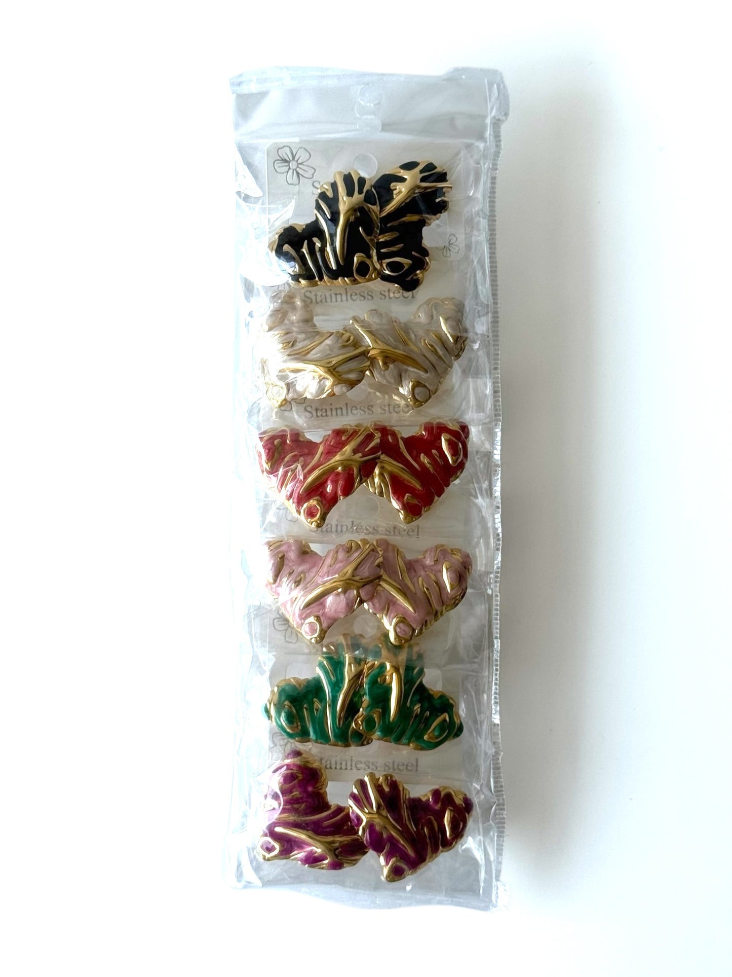 Aros de acero modelo #852 (6 unidades)