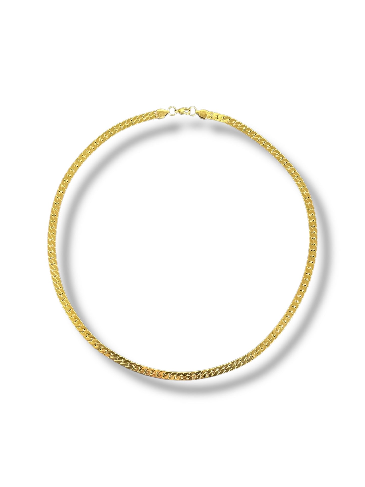 Cadena Piel de Serpiernte_Dorado 5mm B-5