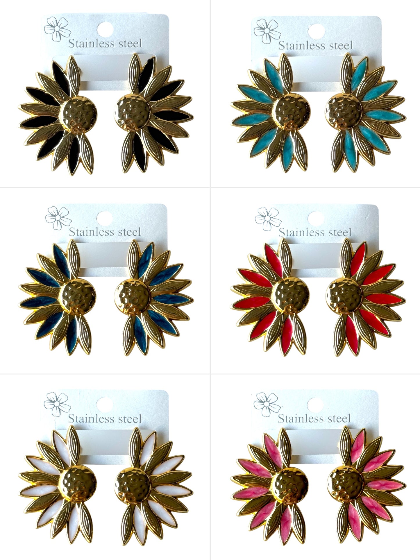 Aros de acero modelo #85615 (6 unidades)
