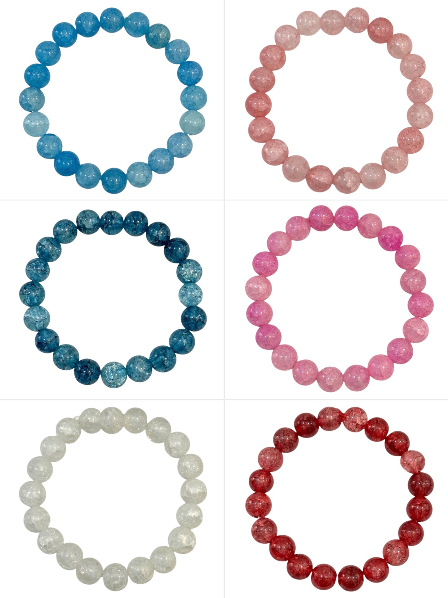 Pulsera Elasticada #Piedra Multicolor