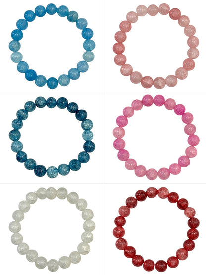 Pulsera Elasticada #Piedra Multicolor