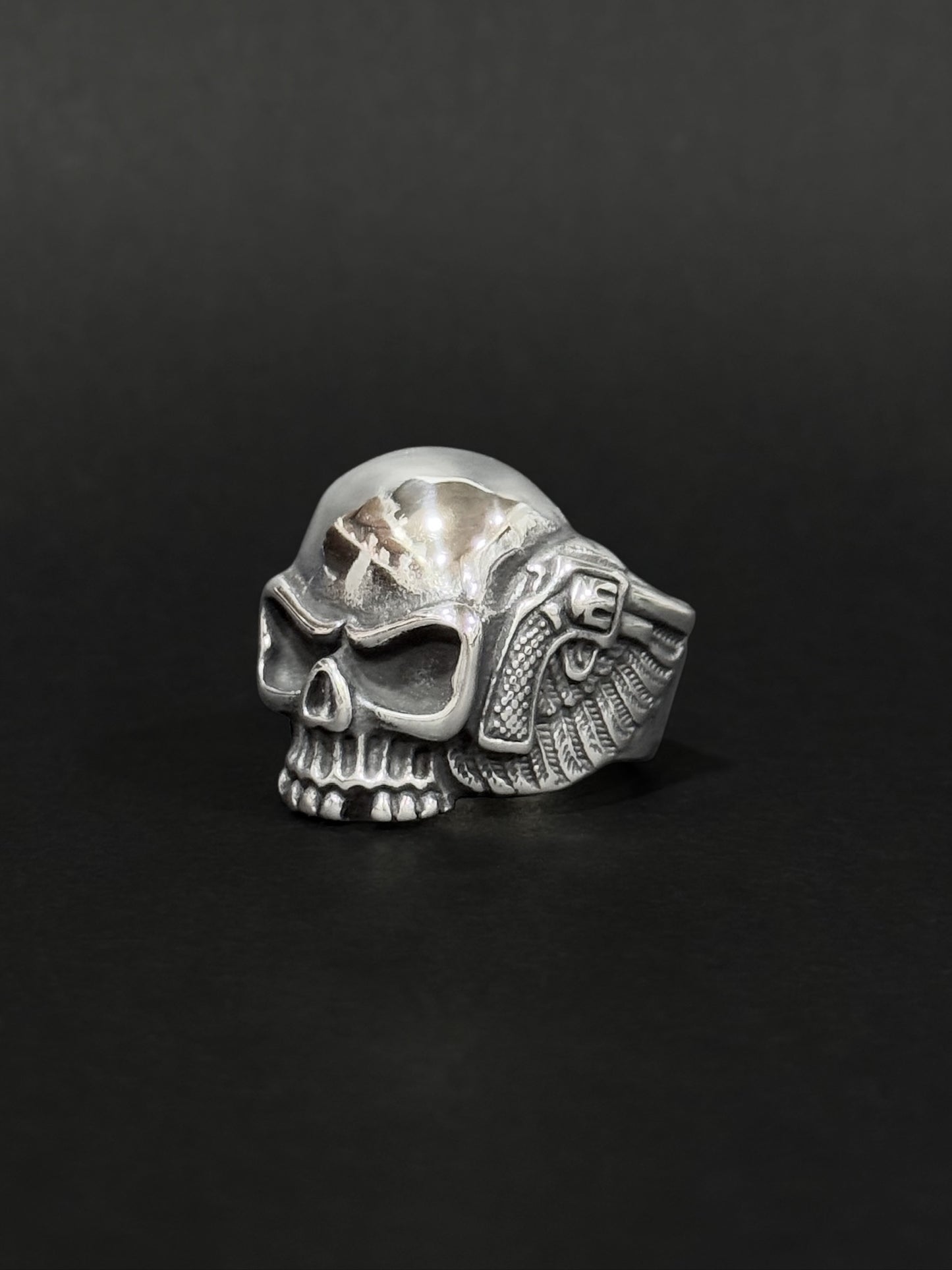 Anillo de hombre en acero vikingo #510