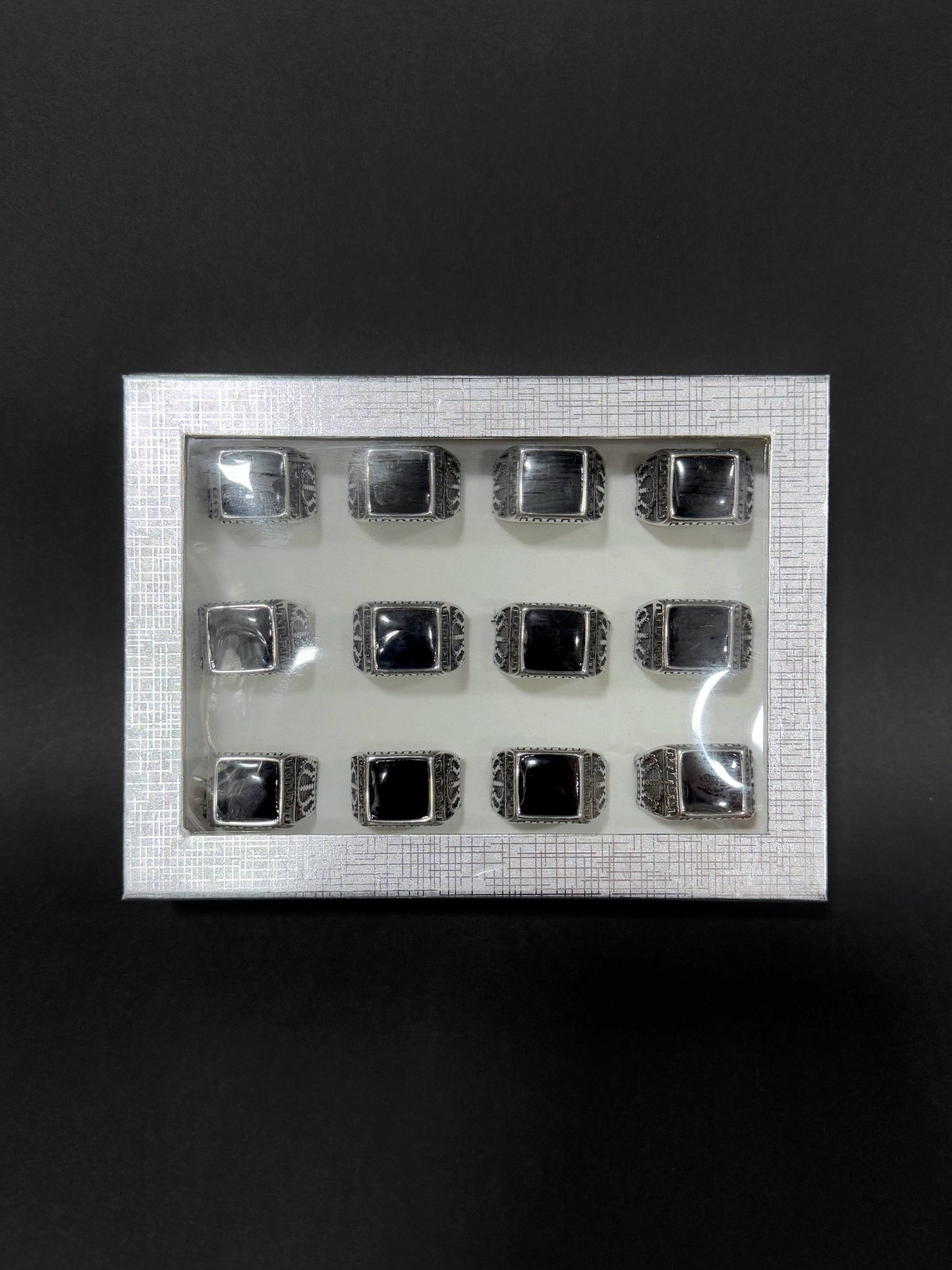 Anillo de hombre en acero vikingo #789