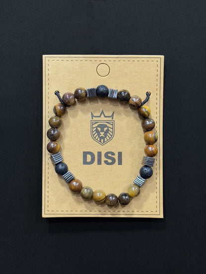 Pulsera de piedras naturales para hombre #5049