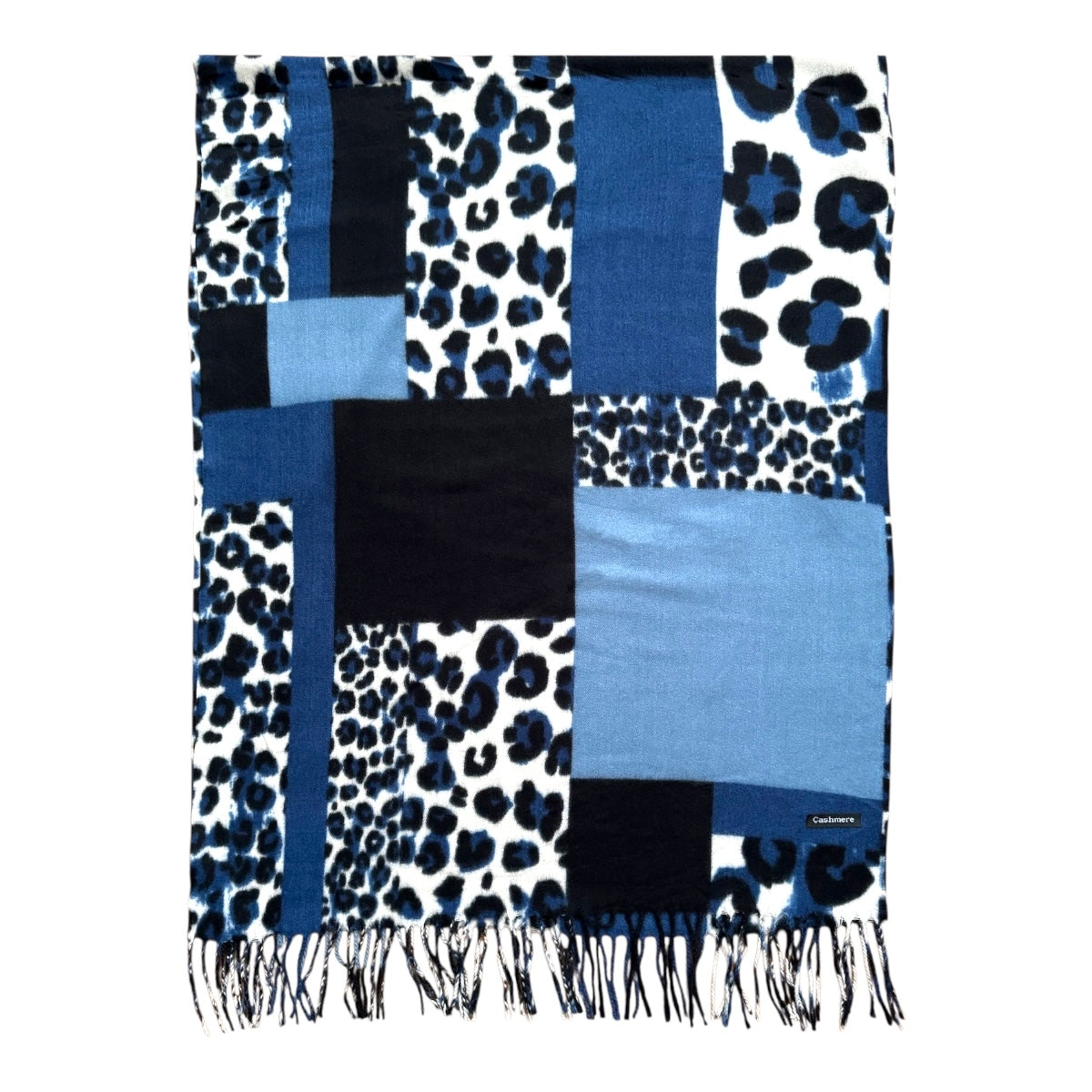 Bufanda Animal Print # Azul