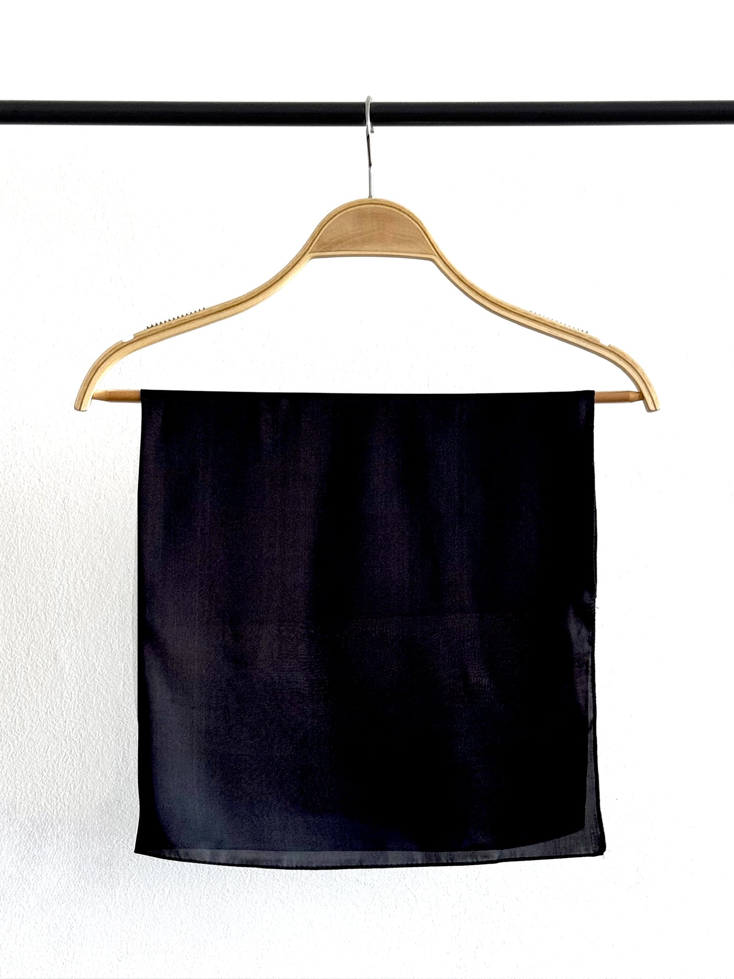 Pañuelo color liso #7 Negro