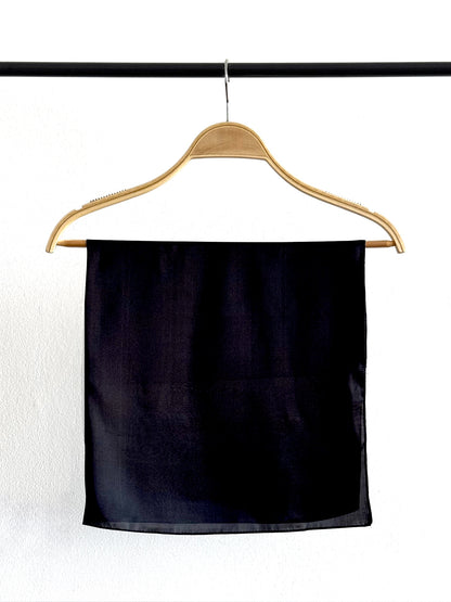 Pañuelo color liso #7 Negro