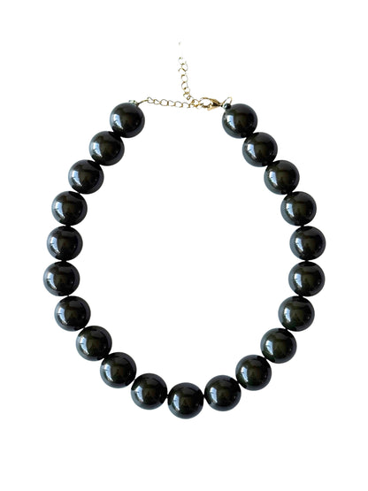 Collar Chicle 20mm #7 verde oscuro