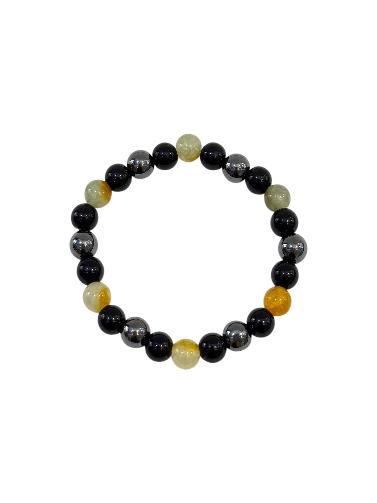 Pulsera Elasticada #Piedra Falsa 8mm