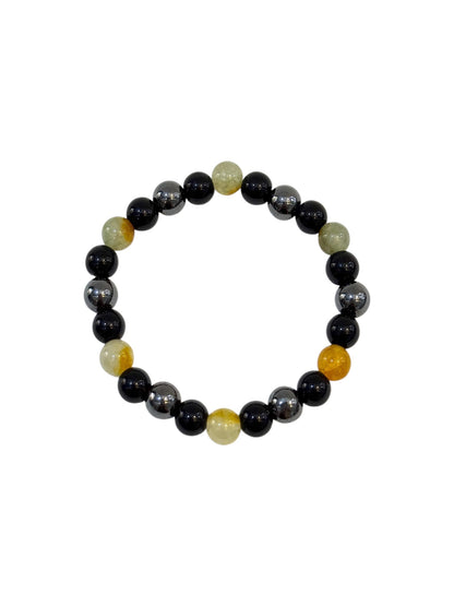 Pulsera Elasticada #Piedra Falsa 8mm