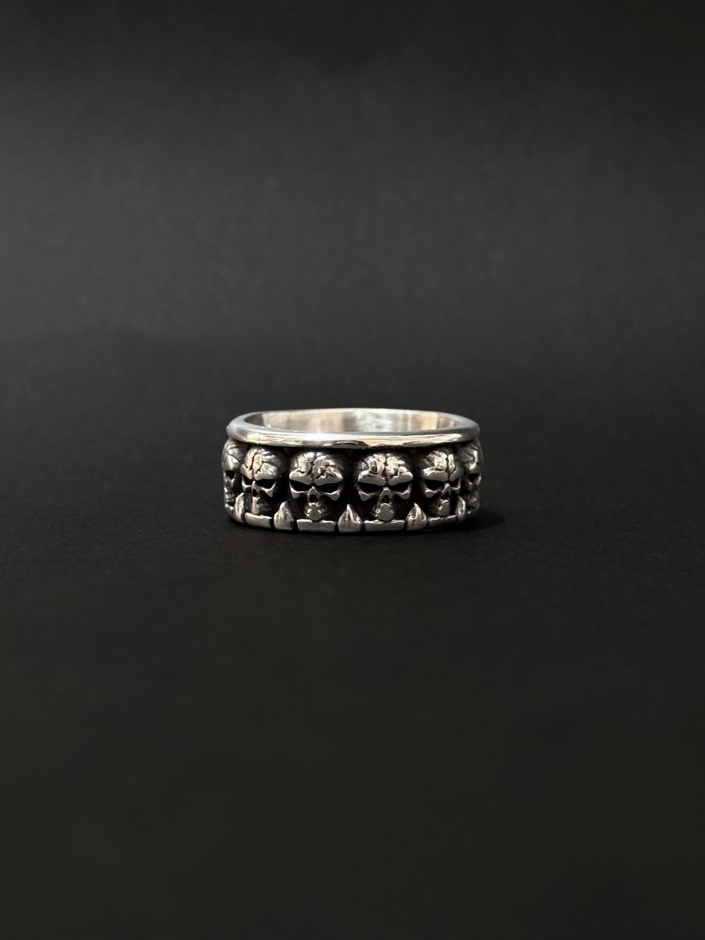 Anillo de hombre en acero vikingo #572