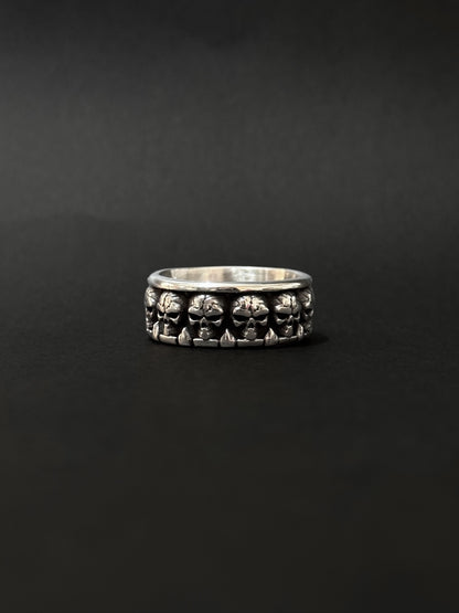 Anillo de hombre en acero vikingo #572