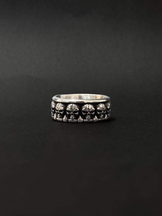 Anillo de hombre en acero vikingo #572