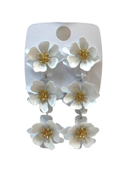 Aros en Docena #8 flores multicolor