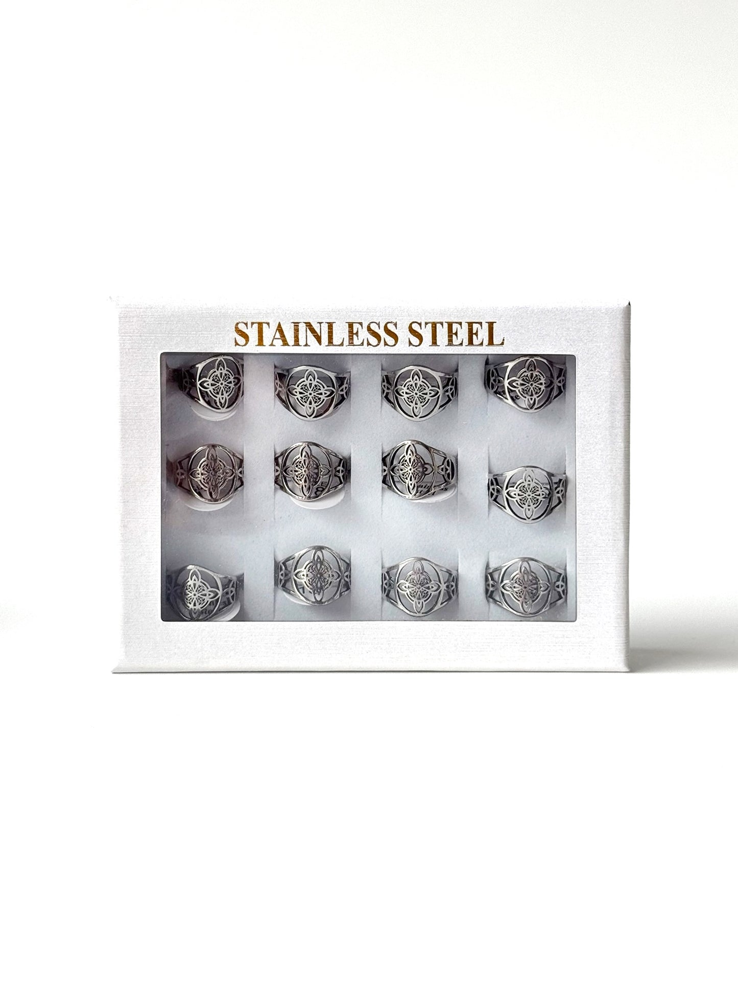 #51 ARGOLLA NUDO DE BRUJA #988 plateado