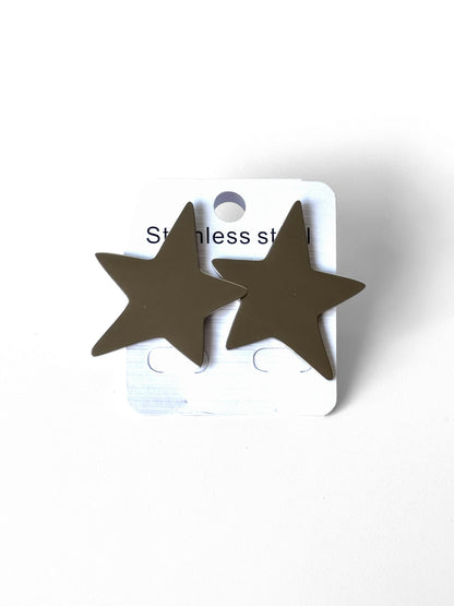 Aros de acero modelo #5200 plateado