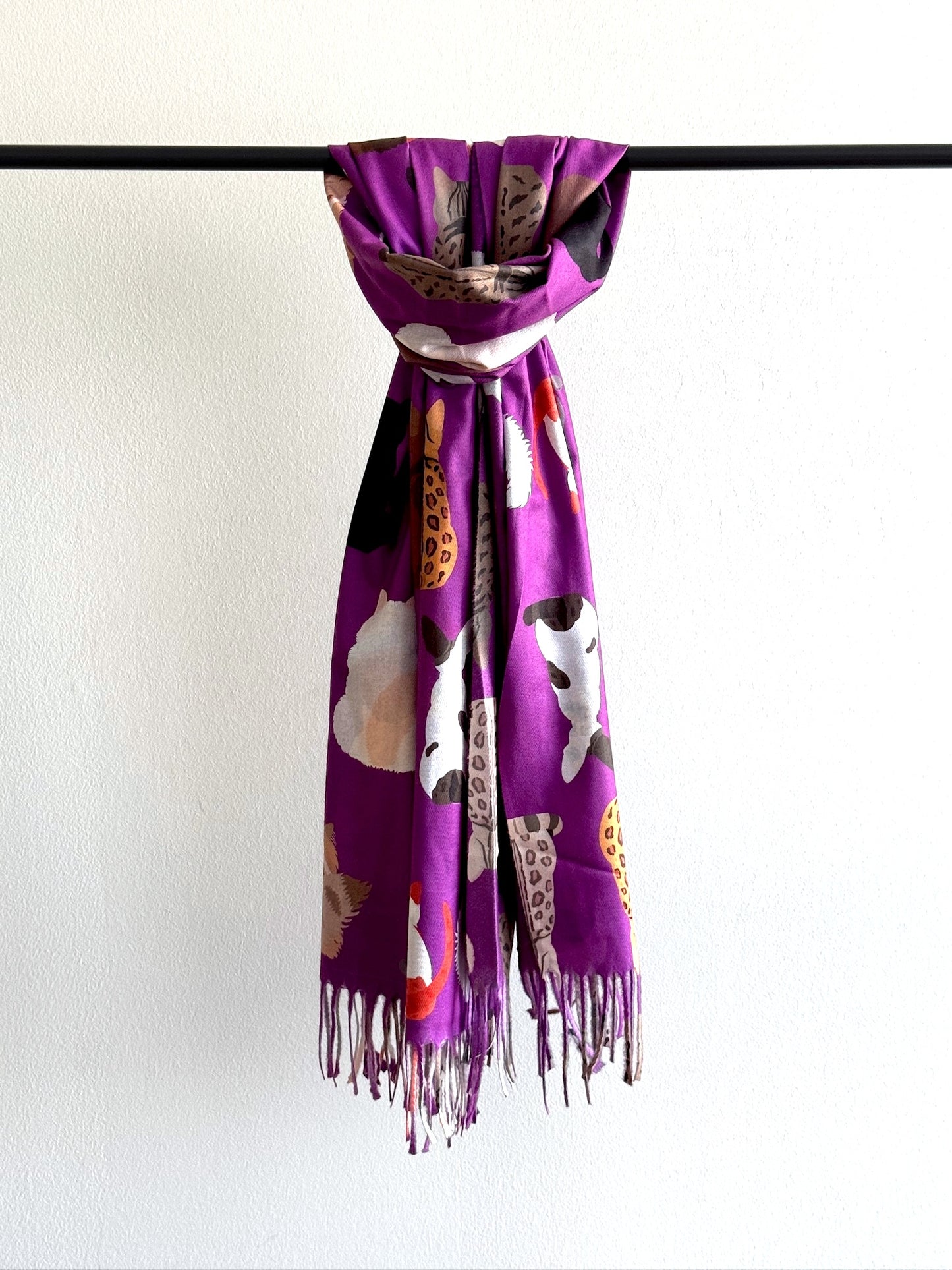 Bufanda de Gato #8 Violeta