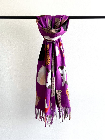 Bufanda de Gato #8 Violeta