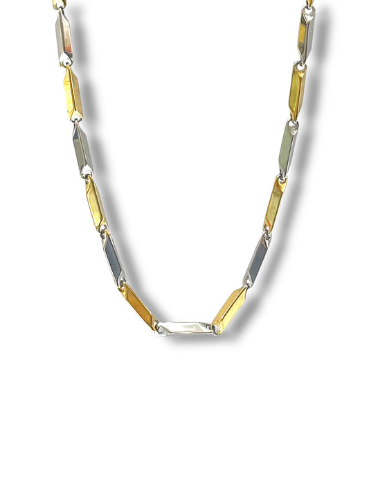 #Apd liso Collar Hip Hop_Platedo&Dorado Liso A-5