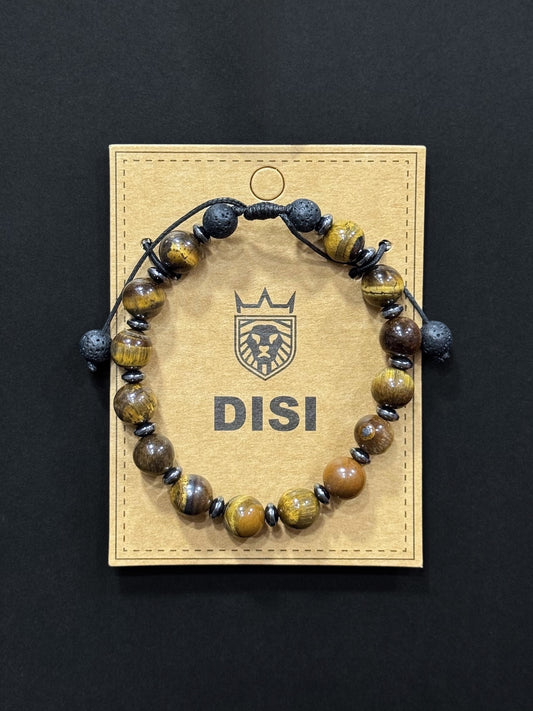 Pulsera de piedras naturales para hombre #5124