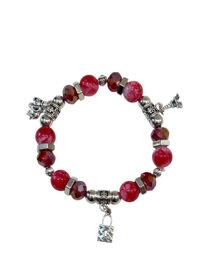 Pulsera Elasticada #Piedra mulricolor