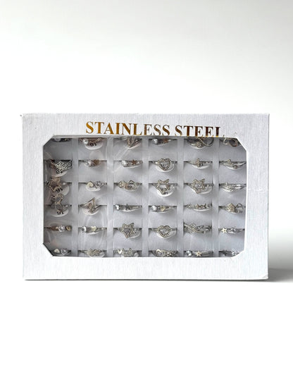 #55 ARGOLLA STRASS MULTIDISEÑO #925 plateado