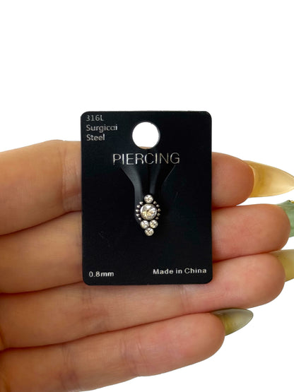 Piercing Acero_Recto #12