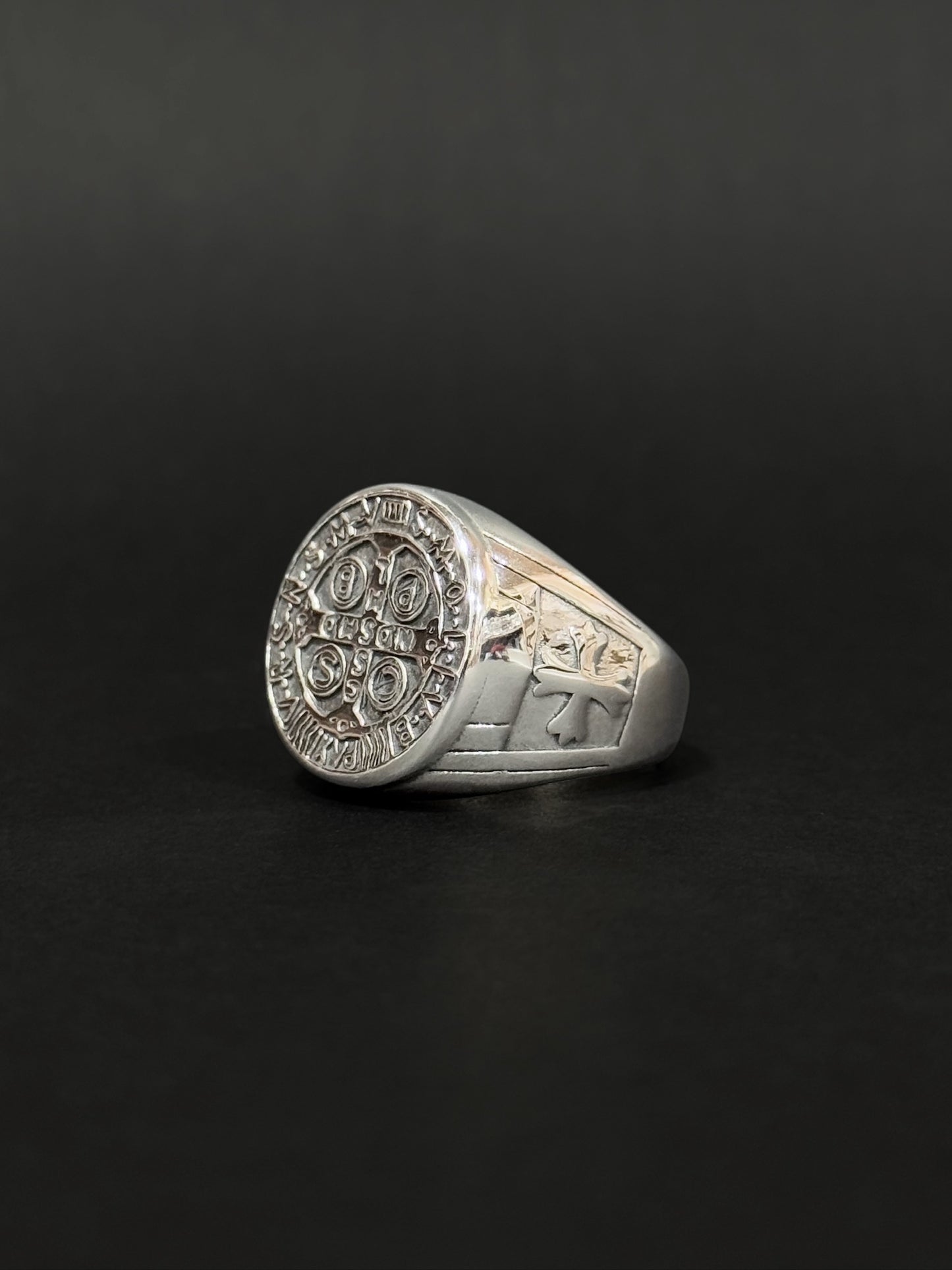 Anillo de hombre en acero vikingo #791