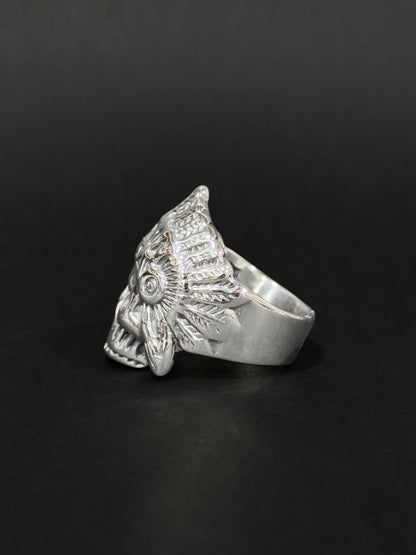 Anillo de hombre en acero vikingo #511