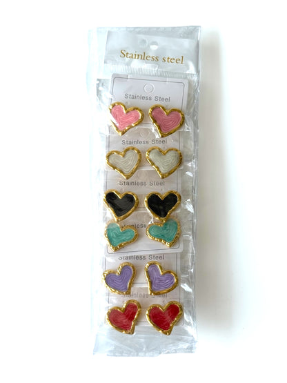 Aros de acero modelo #892 (6 unidades)